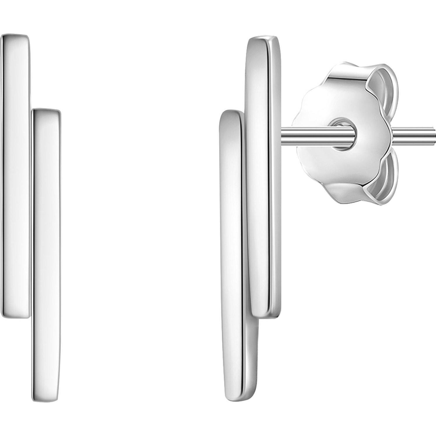 Glanzstücke München, Ohrringe, Damen Sterling Silber silber - 28531, (Sterling Silber)