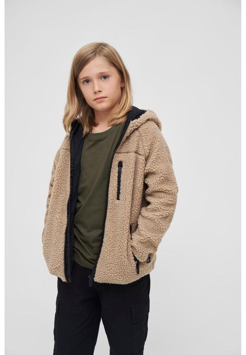 Immagine prodotto Brandit Bambini Teddy Fleece Jacket Hood - 16231 (146, 152)