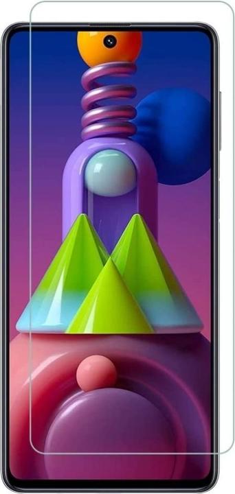 Produktbild Screenguard Samsung Galaxy M51 Panzerglas Schutzfolie Case Friendly Design (1 Stück, Samsung Galaxy M51)