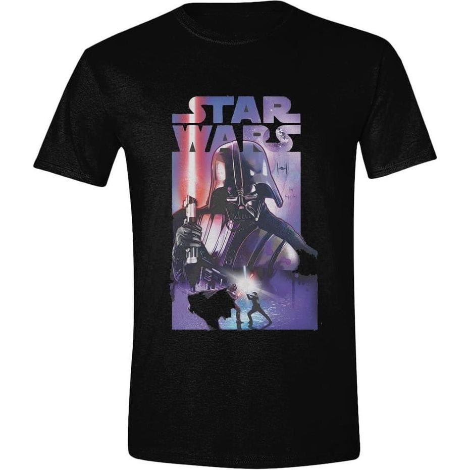 Death Note, Maglietta, Maglietta Star Wars Darth Vader Poster (S), Nero, (S)