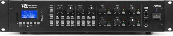 Actual product image Power Dynamics Amplifier Pro PRM606 100 V, 6 X 60 W