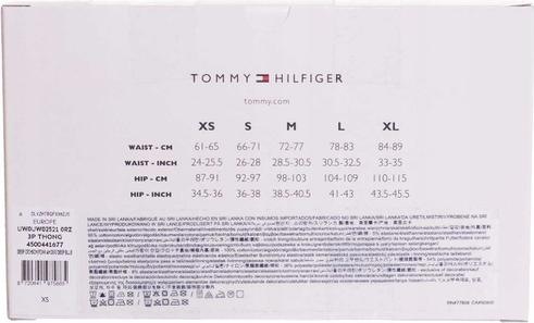 Produktbild Tommy Hilfiger Damen 3P Thong 521 Tangahöschen, Deep Crimson/Pink Amour/Deep Blue, S (S, 3er Pack)
