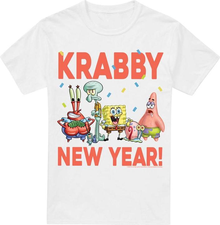 Image du produit Spongebob Squarepants - T-shirt KRABBY NEW YEAR - Homme (M)