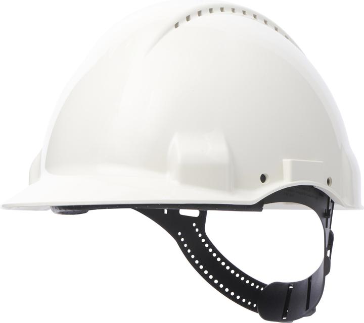 Immagine prodotto 3M Casco di sicurezza G3000 ventilato, con sensore Uvicator™, Pinlock, fascia antisudore, bianco (54 - 62 cm)