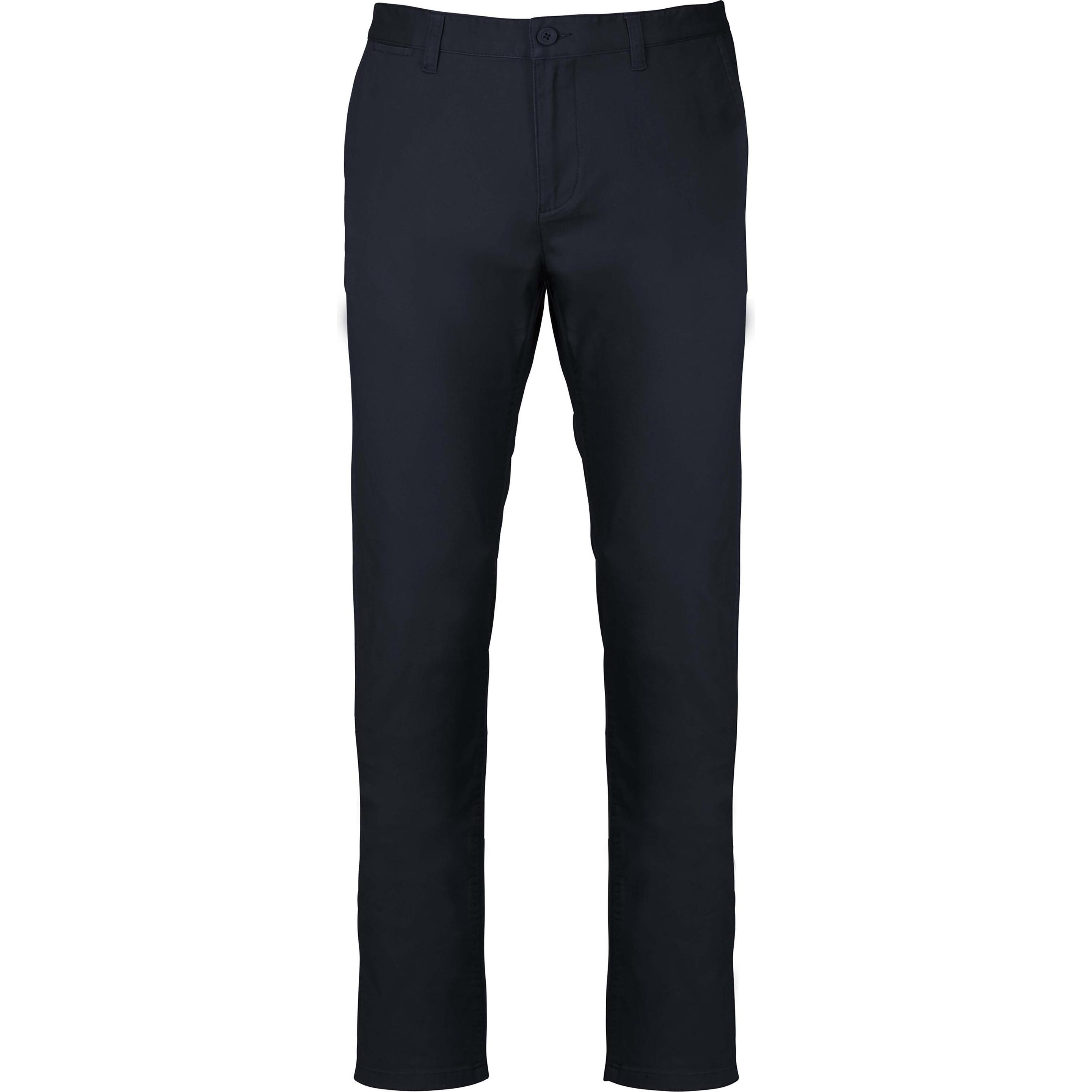 Kariban, Herren, Hosen, Chino, Grau, (48)