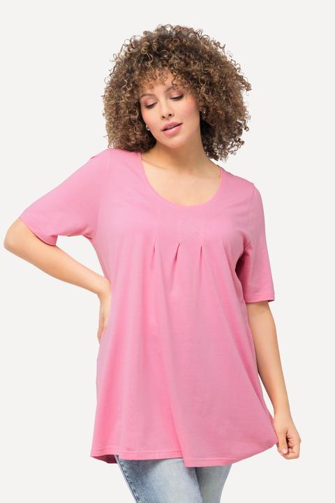 Actual product image Ulla Popken Essential Front Pleat Tee (42, 44)