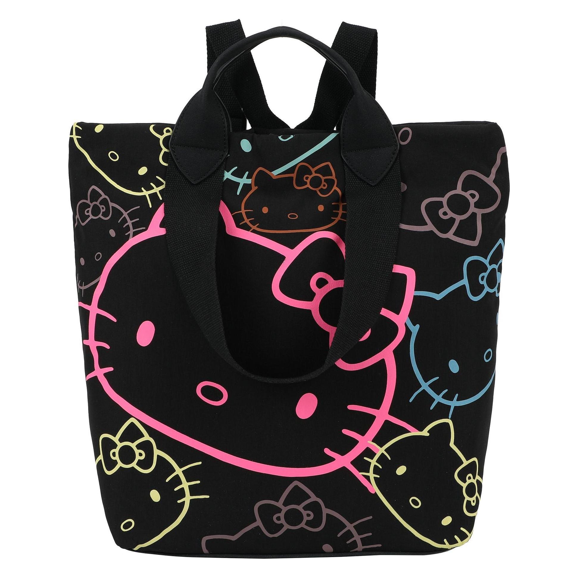 Fritzi Aus Preußen, Damen, Handtasche, Hello Kitty Fritzi Ju Handtasche 43 Cm, Schwarz, Mehrfarbig