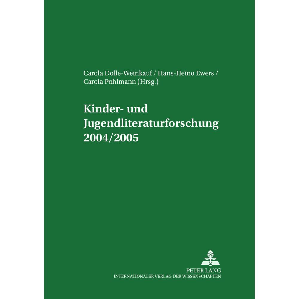 Kinder- und Jugendliteraturforschung 2004/2005, Fachbücher