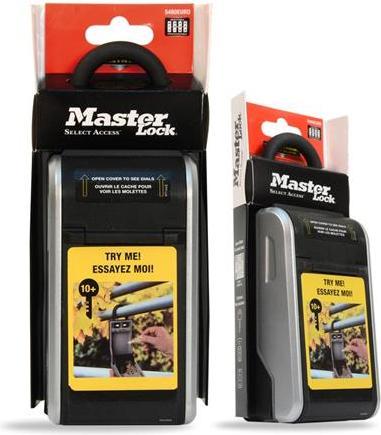 Actual product image Master Lock Key box with removable bracket 5480EURD
