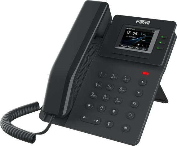 Image du produit Fanvil V60W, IP-Telefon für den Tisch, 6 cm Farbdisplay, 6 programmierbare Tasten, Bluetooth 5, 4 SI