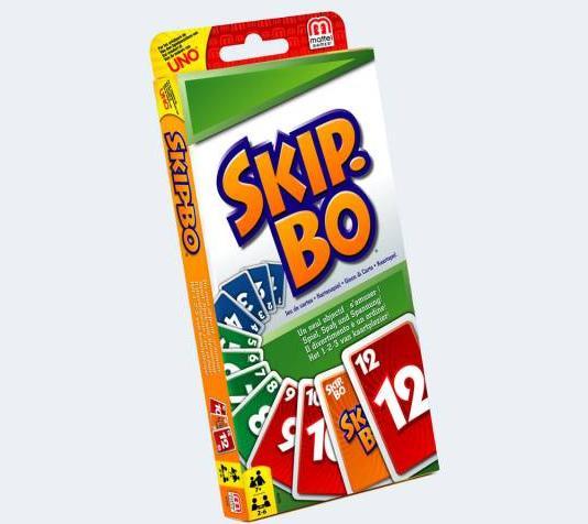 Actual product image Mattel Games Skip-Bo (Multilingual, 2 - 6 Players)
