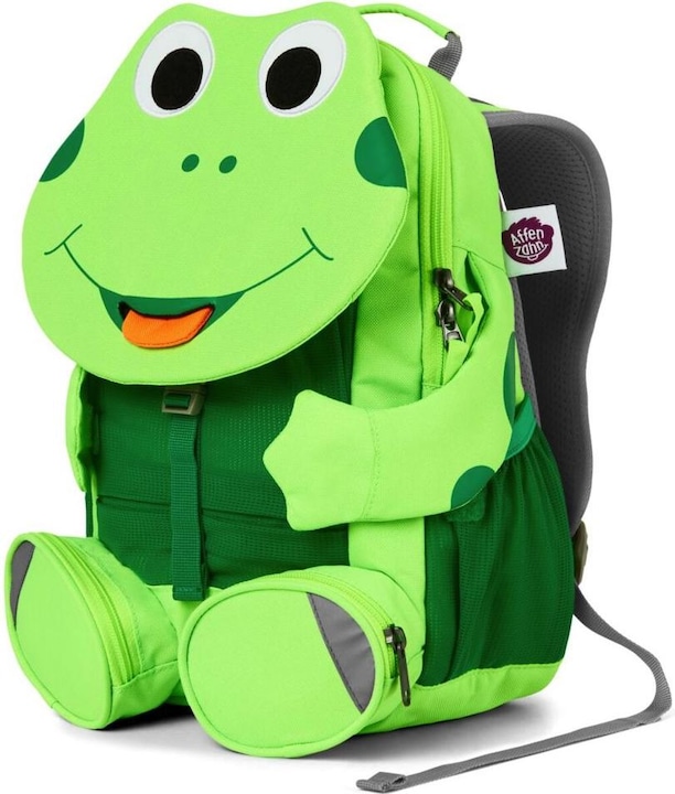 Produktbild Affenzahn Frosch - NEON Rucksack 8lt.