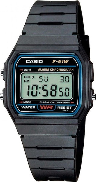 Casio F-91W-1YEG (Digitaluhr, 33.20 mm)
