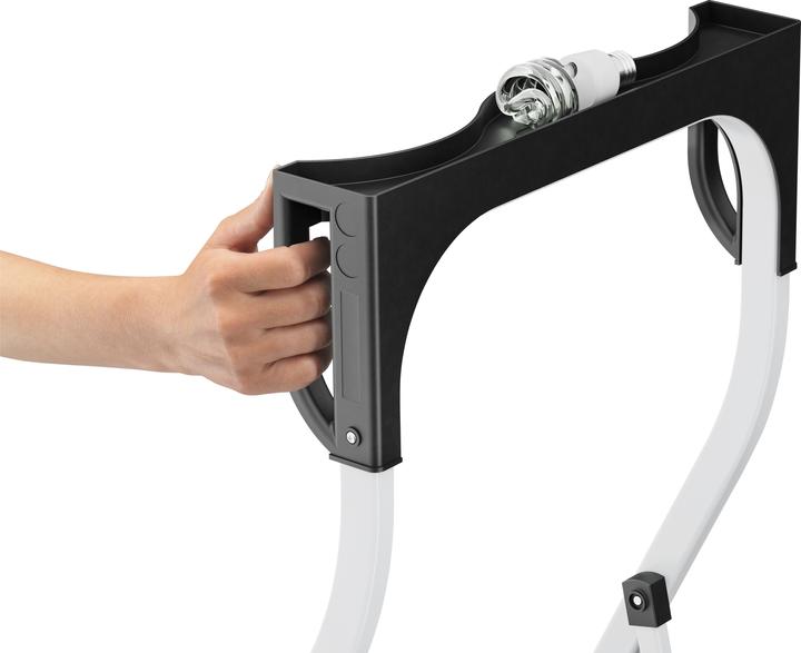 Produktbild Hailo K75 ComfortLine, Stahl-Trittleiter, 2 Stufen (Klapptritt, 110 cm)