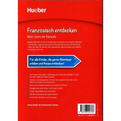 Thumbnail - Französisch entdecken. Mon cours de français. Buch mit Audio-CD, Schulbücher von 829470