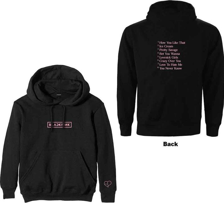 BlackPink The Album Tracklist (Hoodie)