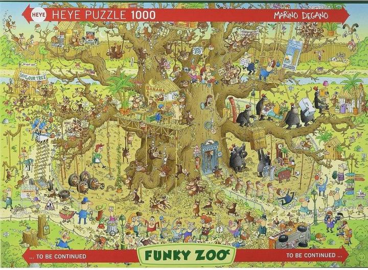 Produktbild Heye Monkey Habitat (1000 Teile)