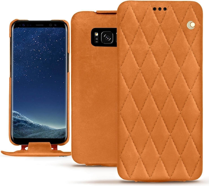 Actual product image Noreve Leather cover vertical (Samsung Galaxy S8+)