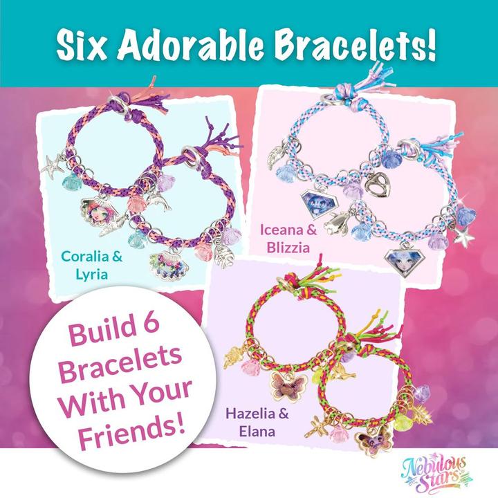 Actual product image Nebulous Stars Friendship bracelets