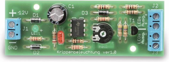 Actual product image Pollin Electronic Cot lighting kit V1.0