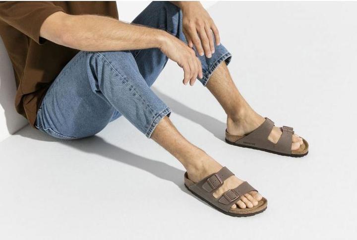 Produktbild Birkenstock Arizona Birko-Flor Nubuk Schmal (36)