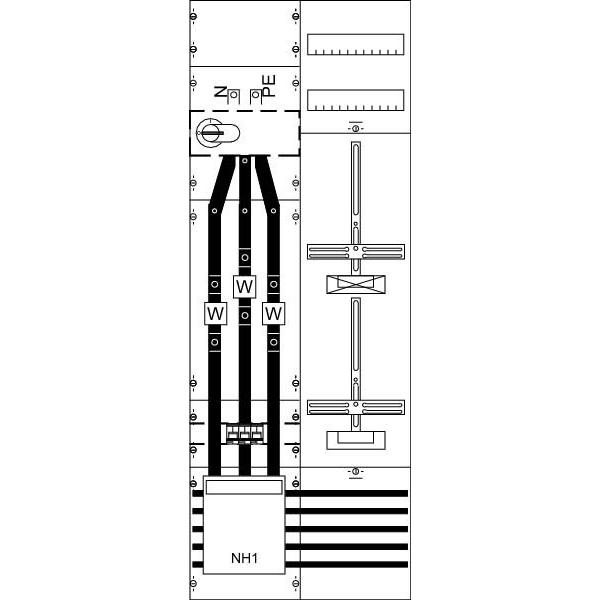 Striebel & John, Verteilerschrank Zubehör, Mess-u.Wandlerfeld
