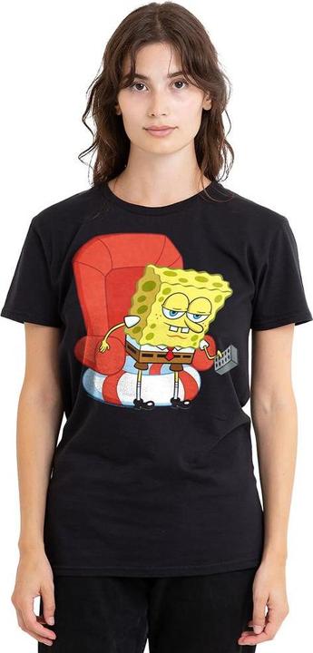 Produktbild Spongebob Squarepants Head Out Meme TShirt (L)