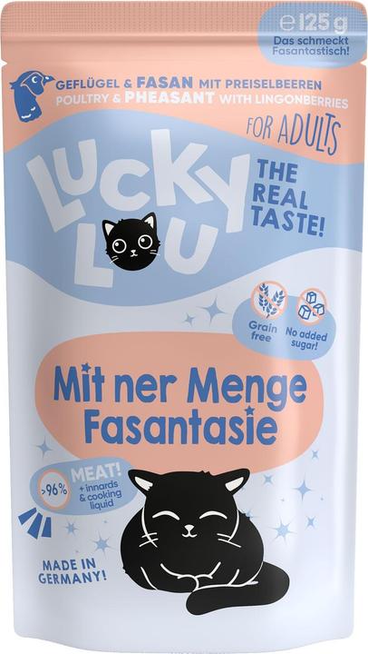 Lucky Lou Cat wet food (Adult, 1 pcs., 131 g)