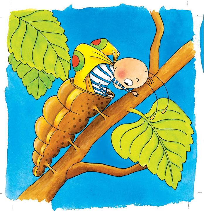 Produktbild Goki Schichtenpuzzle Die Raupe (44 Teile)