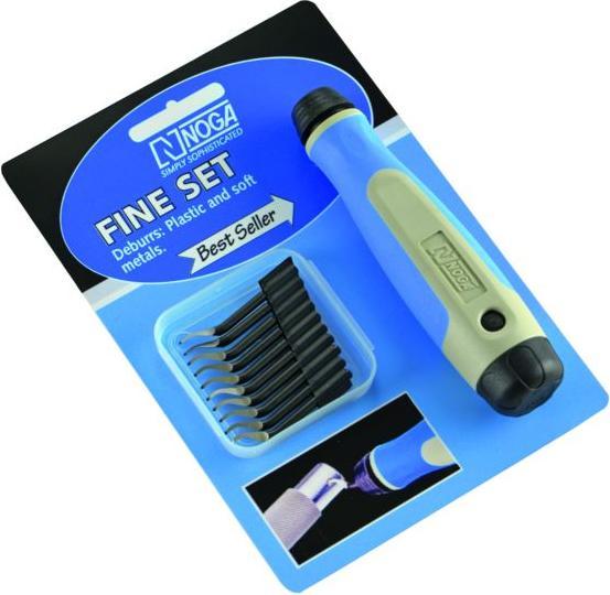 Actual product image Noga Deburrer range with 10 blades S150