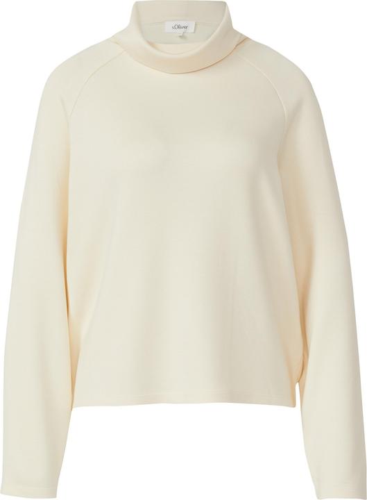 Produktbild s.Oliver Sweatshirt Sweatshirt aus Viskosemix im Relaxed Fit (36)