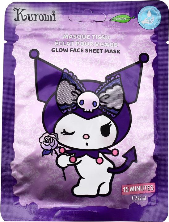 Actual product image Take Care Kuromi face mask