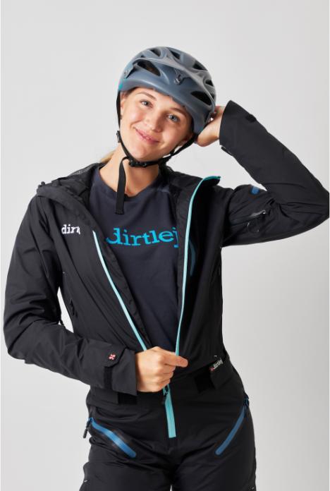Image du produit dirtlej Dirtsuit Pro Edition Ladies, noir/vert, XS (XS)