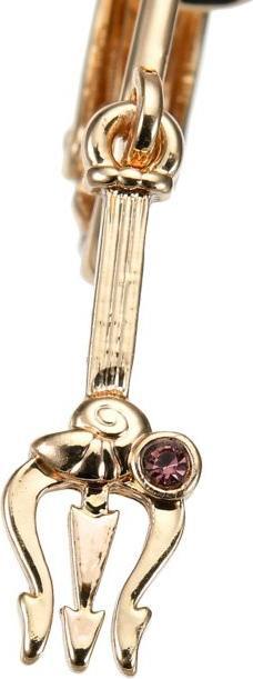 Produktbild Disney Ursula Ohrring (für ein Ohr) Trident Farbstein (Messing, Zinklegierung, Glas)