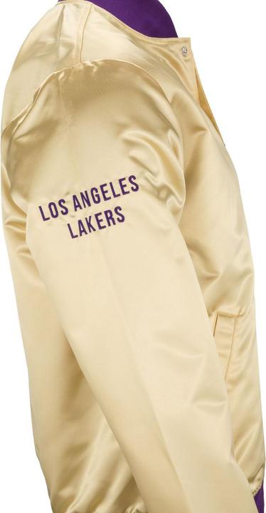 Immagine prodotto Mitchell & Ness Veste leggera in raso M&N - Los Angeles Lakers oro (XXL)