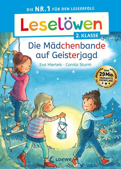 Produktbild Loewe Leselöwen 2. Klasse - Die Mädchenbande auf Geisterjagd (Deutsch, Carola Sturm, Eva Hierteis, 2023)