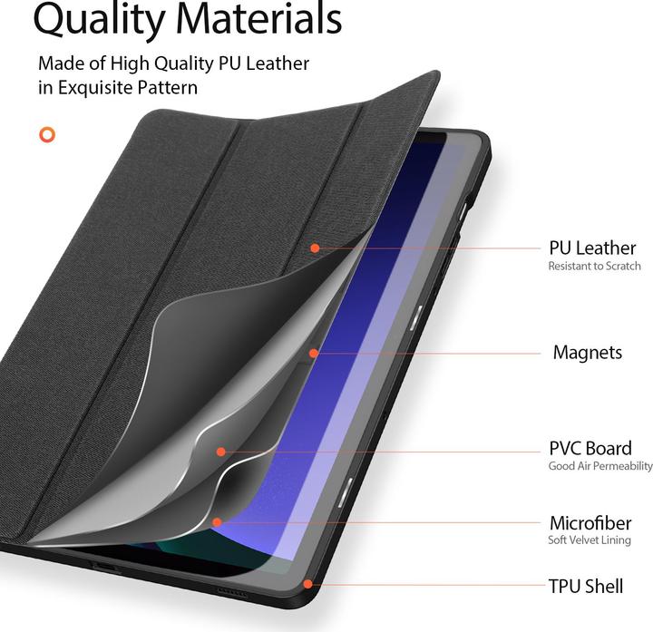 Actual product image Dux Ducis Domo Series (Galaxy Tab S9)