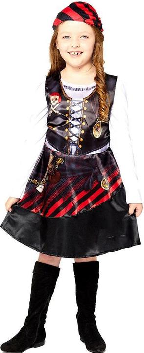Produktbild Amscan Kinderkostüm nachhaltig Piratenmädchen Alter 8-10 (10XL)