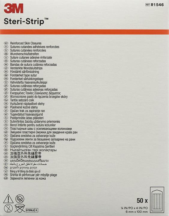 Image du produit 3M 6x100mm weiss verstärkt (500 x)