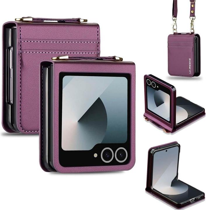Immagine prodotto LC.Imeeke L1 Series Leder Etui Hülle (Samsung Galaxy Z Flip7)