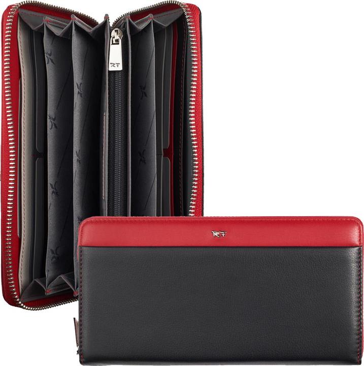 Actual product image Riccardo Ferducci Women's wallet, wide wallet, RFID protection