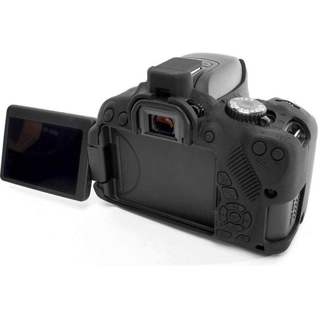 Thumbnail - easyCover Silikon-Schutzhülle für Canon EOS 650D (Hülle, Canon EOS 650D), Kameraschutz, Schwarz