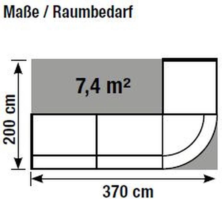 Produktbild Kerkmann BARI Empfangstheke weiss anthrazit