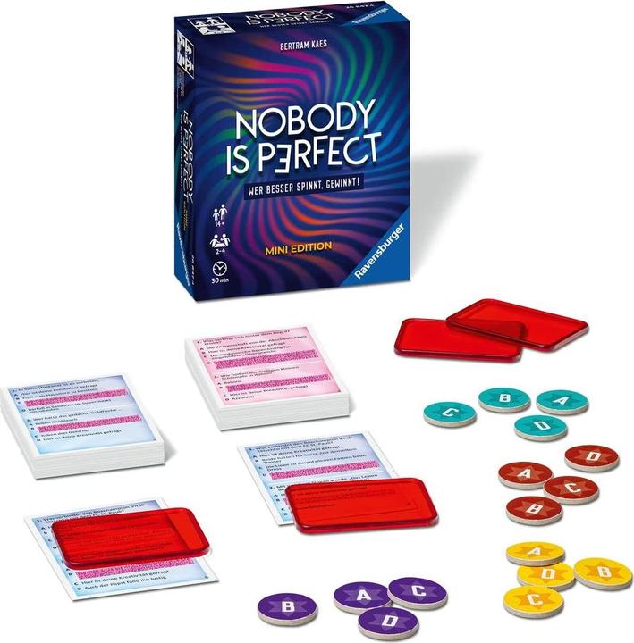 Produktbild Ravensburger Nobody is perfect Mini Edition (Deutsch, 2 - 4 Spieler)