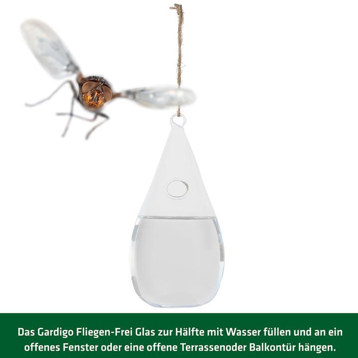Produktbild Gardigo Insektenabwehr Glas in Tropfenform