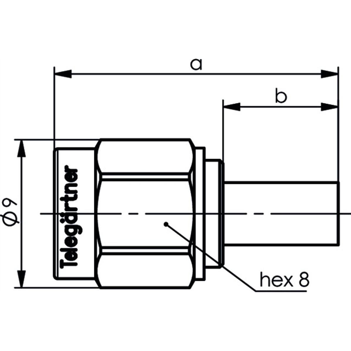 Thumbnail - Telegärtner Netzwerkanschluss, Elektronikkabel + Stecker, Silber