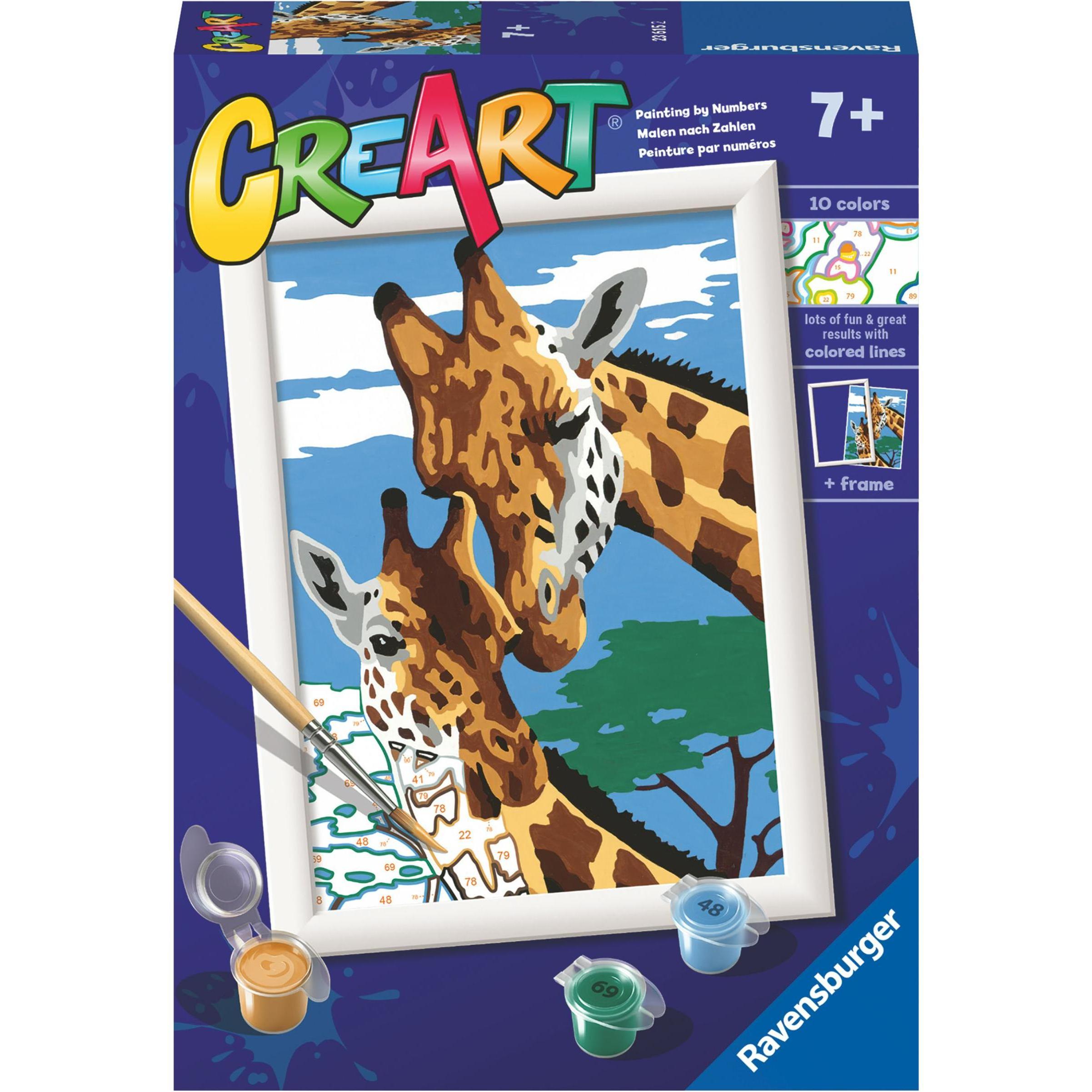 Ravensburger CreArt Cute Giraffes