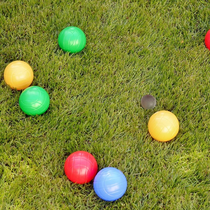 Immagine prodotto Champ Set da bocce in legno (8 x, 75 mm)