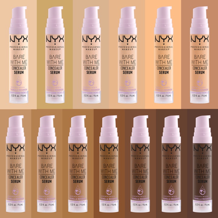 Actual product image NYX Professional Make-Up Bare With Me Concealer Serum (3 Vanilla)