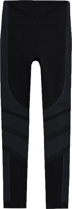 4F Legginsy termoaktywne damskie F116 głęboka czerń 4FAW23USEAF116 20S M/L